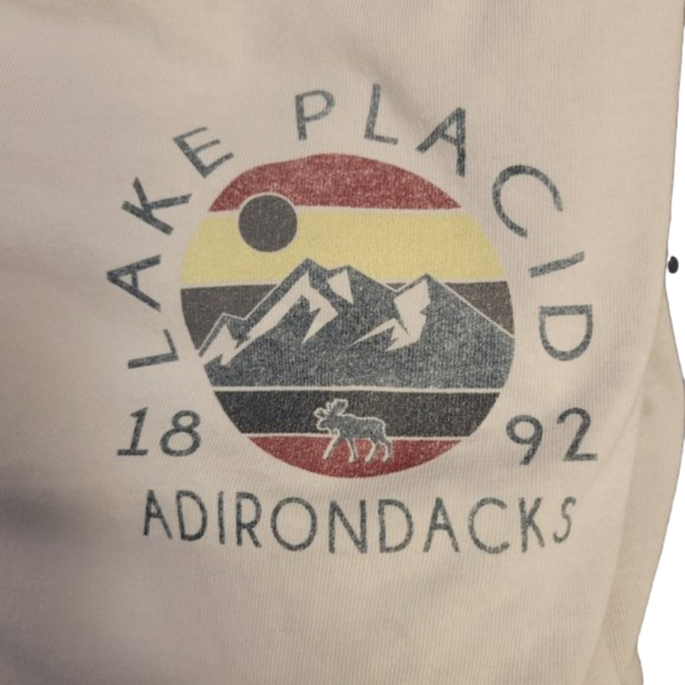 BLUE 84 BRAND MENS LAKE PLACID ADIRONDACKS 1892 LONG SLEEVE TSHIRT